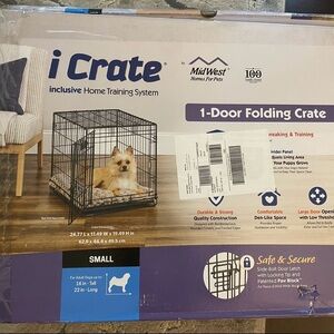 Small dog crate great condition